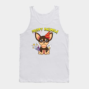 Party Animal - small dog Tank Top